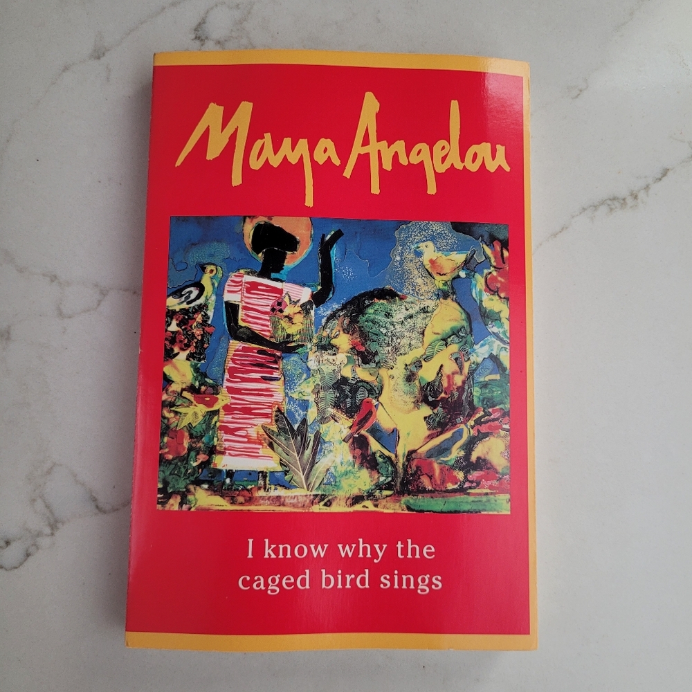 I Know Why the Caged Bird Sings Book by Maya Angelou Softcover Book Club Ed. NEW